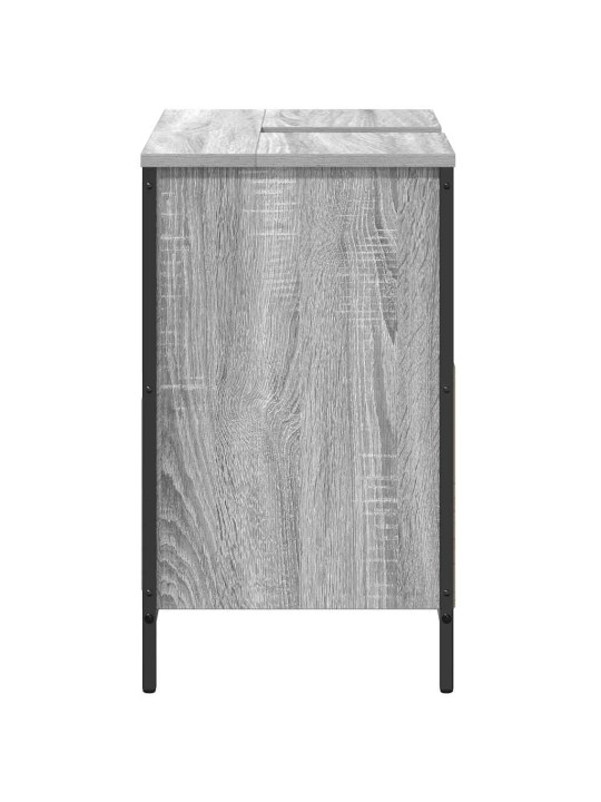Koupelnová skříňka s umyvadlem a zásuvkami grey sonoma