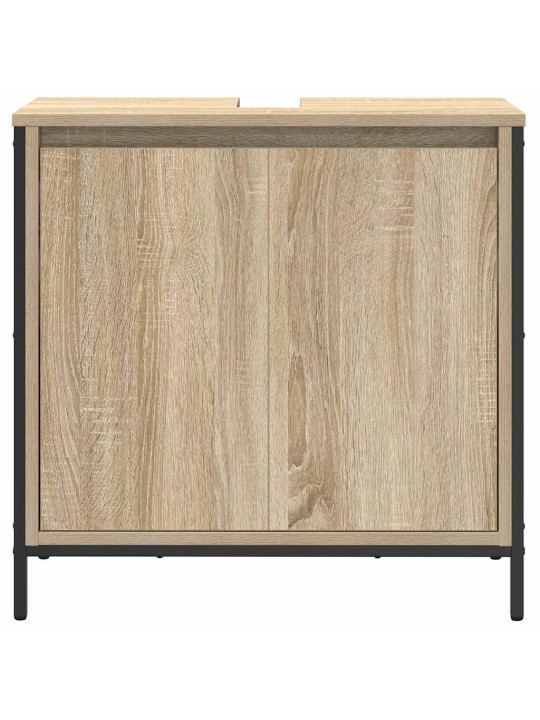 Koupelnová skříňka s umyvadlem dub sonoma 60x34,5x60 cm