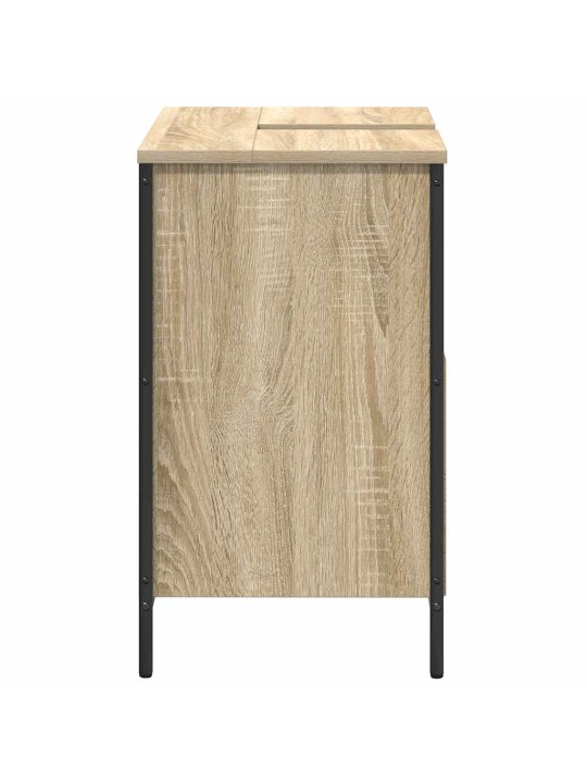 Koupelnová skříňka s umyvadlem dub sonoma 60x34,5x60 cm