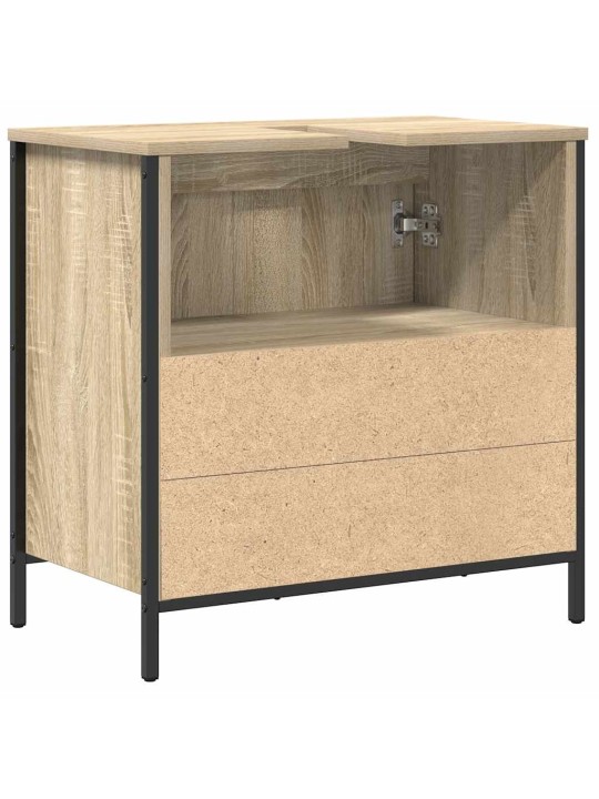 Koupelnová skříňka s umyvadlem dub sonoma 60x34,5x60 cm