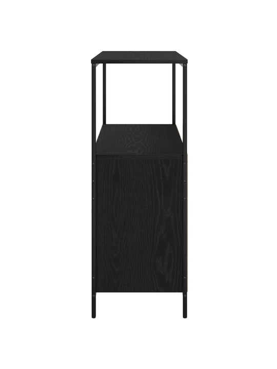 Koupelnová skříňka s policemi černý dub 76,5x35x95 cm