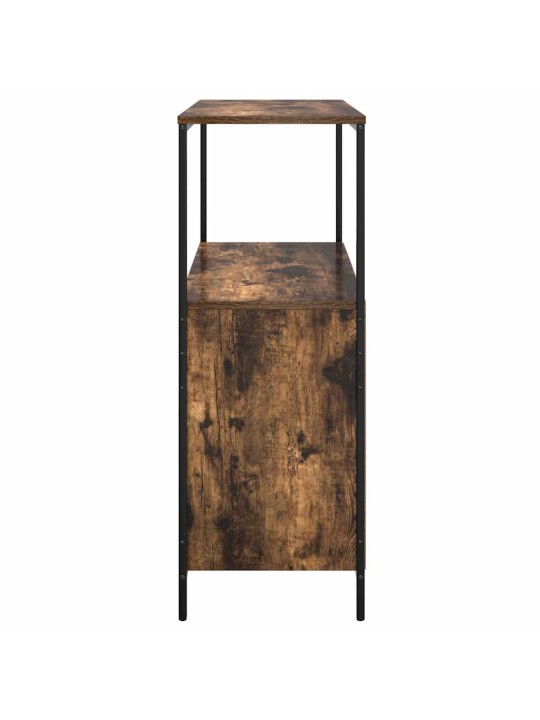 Koupelnová skříňka s policemi uzený dub 76,5x35x95 cm