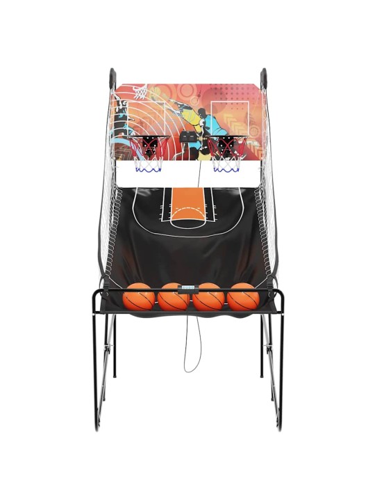Basketbalový arkádový stroj se 4 míči pro 2 hráče