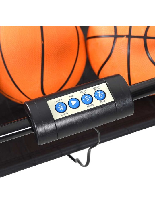 Basketbalový arkádový stroj se 4 míči pro 2 hráče