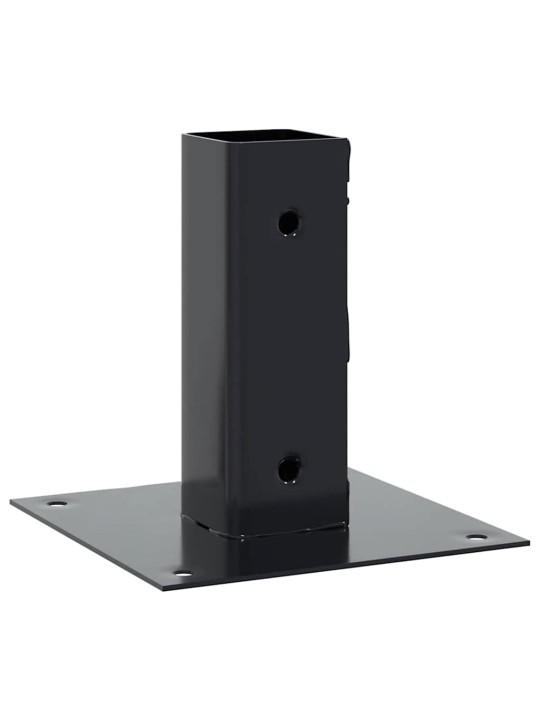 Podstavce pod sloupky čtvercové 4 ks antracit 46x46 mm