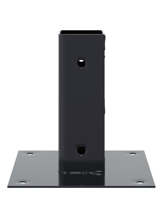 Podstavce pod sloupky čtvercové 4 ks antracit 46x46 mm