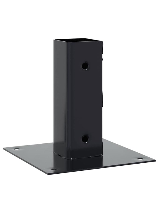Podstavce pod sloupky čtvercové 4 ks antracit 51x51 mm