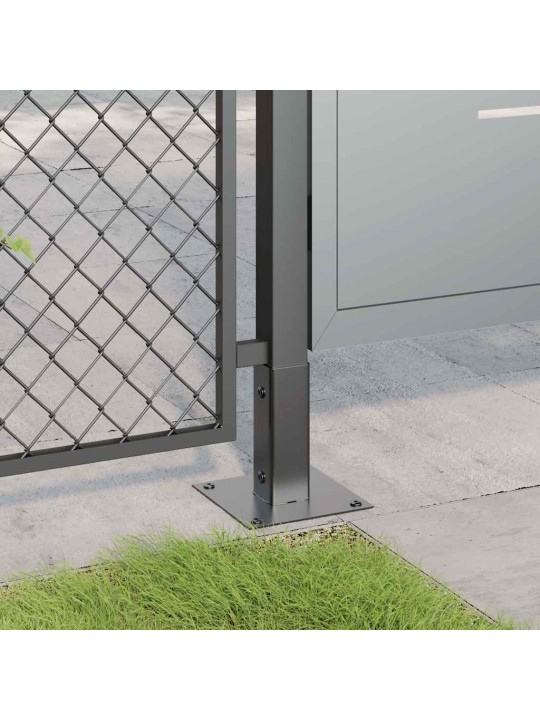 Podstavce pod sloupky čtvercové 4 ks antracit 51x51 mm