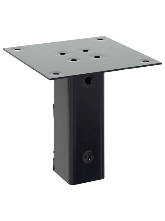 Podstavce pod sloupky čtvercové 4 ks antracit 51x51 mm