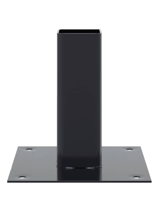 Podstavce pod sloupky čtvercové 4 ks antracit 51x51 mm