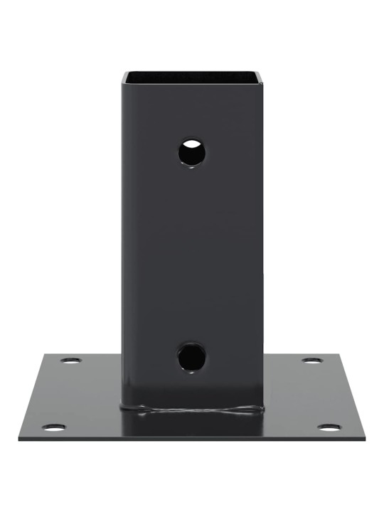 Podstavce pod sloupky čtvercové 4 ks antracit 61x61 mm