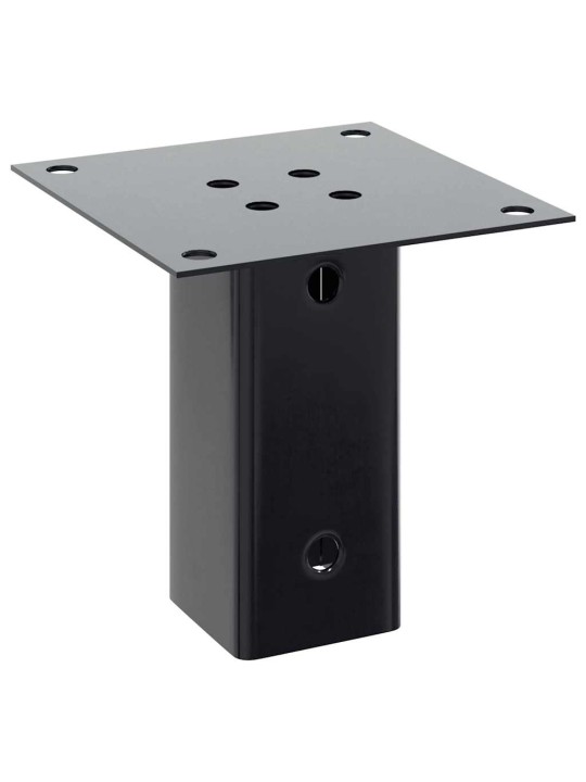 Podstavce pod sloupky čtvercové 4 ks antracit 61x61 mm