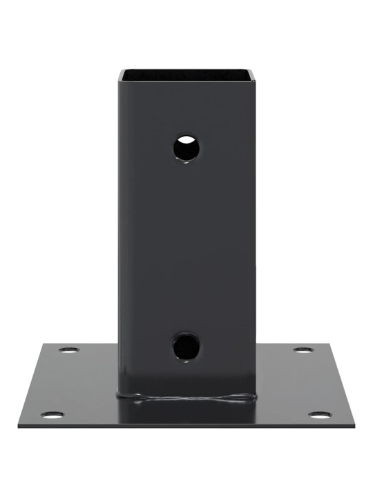 Podstavce pod sloupky čtvercové 12 ks antracit 71x71 mm