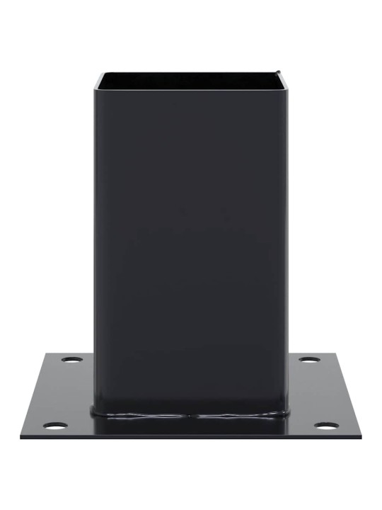 Podstavce pod sloupky čtvercové 12 ks antracit 81x81 mm