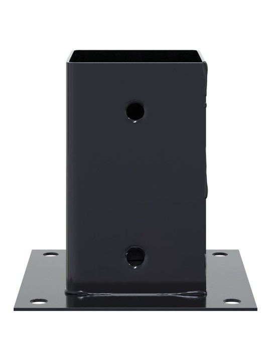 Podstavce pod sloupky čtvercové 4 ks antracit 91x91 mm