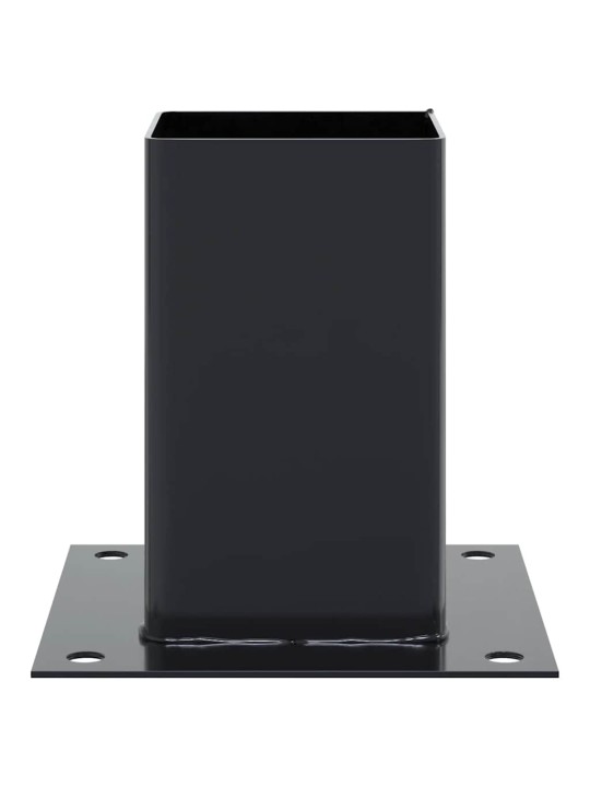 Podstavce pod sloupky čtvercové 4 ks antracit 91x91 mm