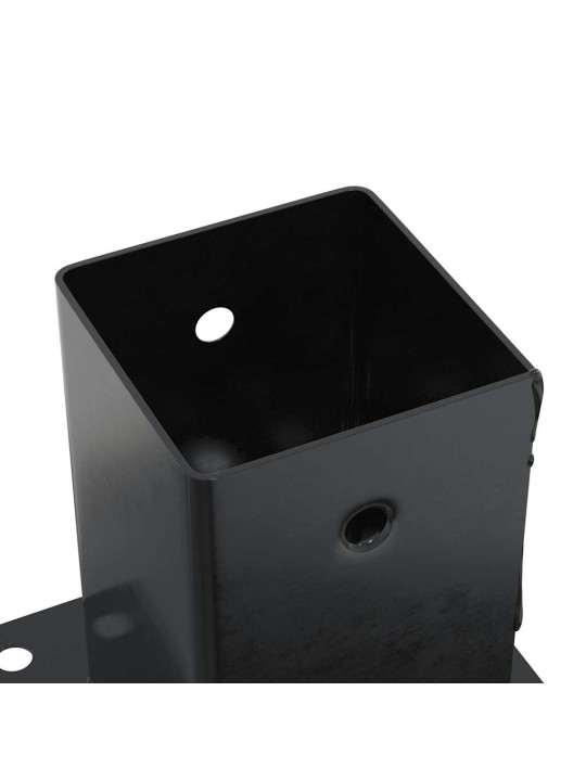 Podstavce pod sloupky čtvercové 4 ks antracit 91x91 mm