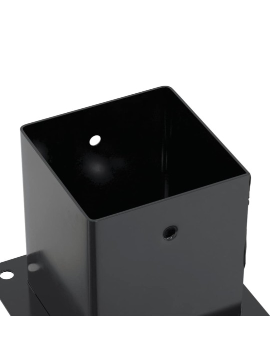 Podstavce pod sloupky čtvercové 4 ks antracit 101x101 mm