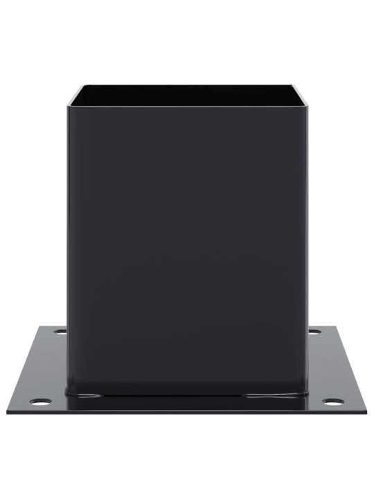 Podstavce pod sloupky čtvercové 12 ks antracit 101x101 mm