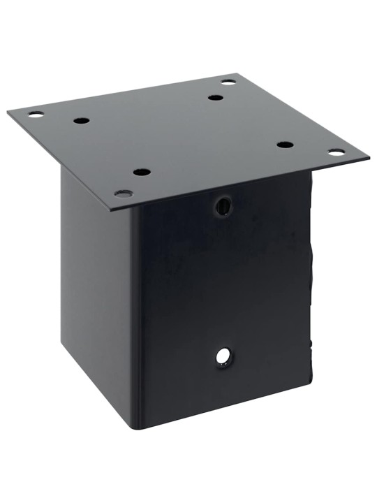 Podstavce pod sloupky čtvercové 12 ks antracit 121x121 mm