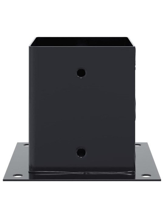 Podstavce pod sloupky čtvercové 12 ks antracit 121x121 mm