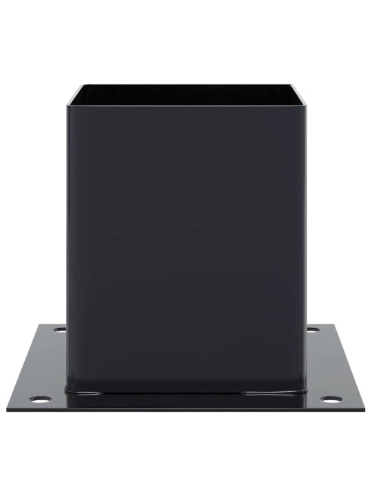 Podstavce pod sloupky čtvercové 12 ks antracit 121x121 mm