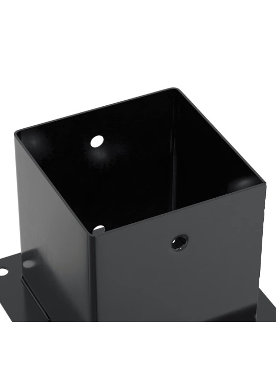 Podstavce pod sloupky čtvercové 4 ks antracit 141x141 mm