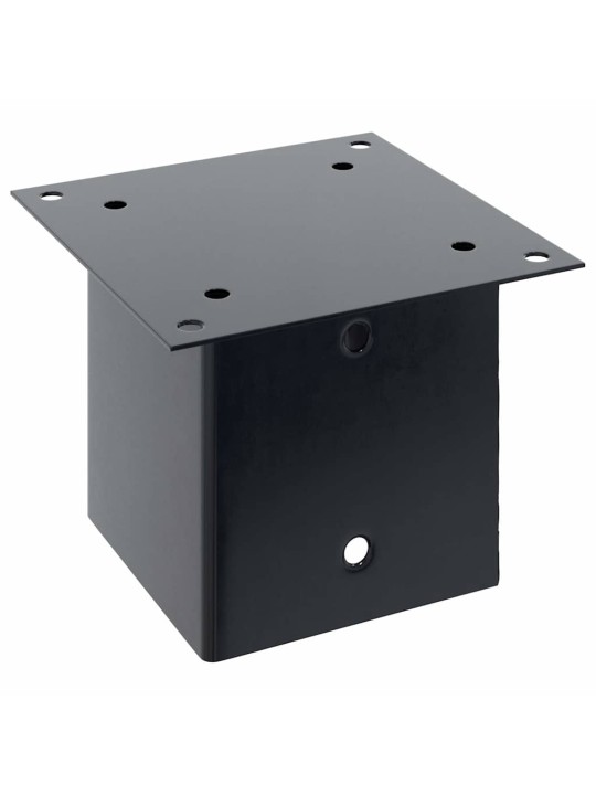 Podstavce pod sloupky čtvercové 12 ks antracit 141x141 mm