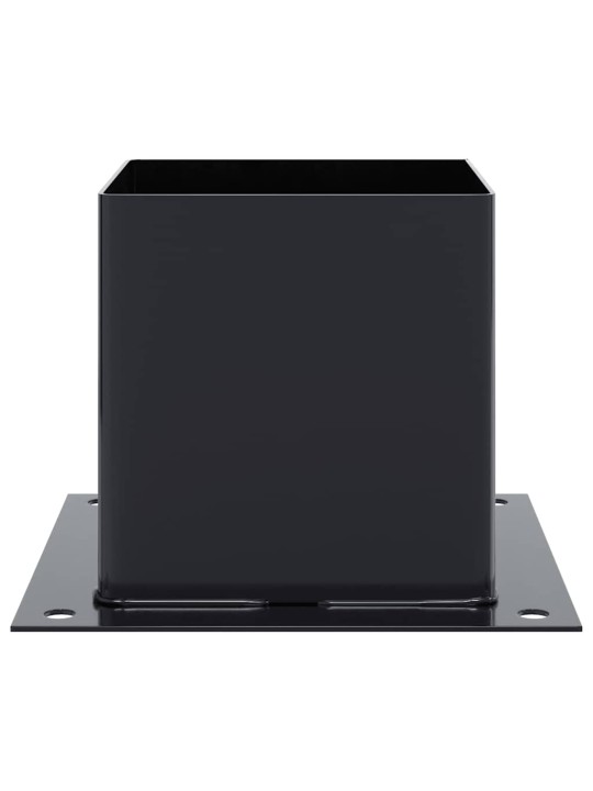 Podstavce pod sloupky čtvercové 12 ks antracit 141x141 mm