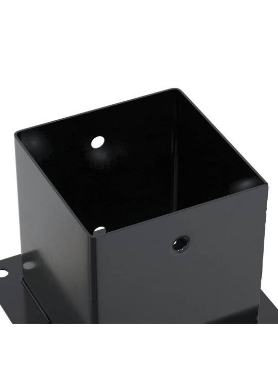 Podstavce pod sloupky čtvercové 12 ks antracit 141x141 mm