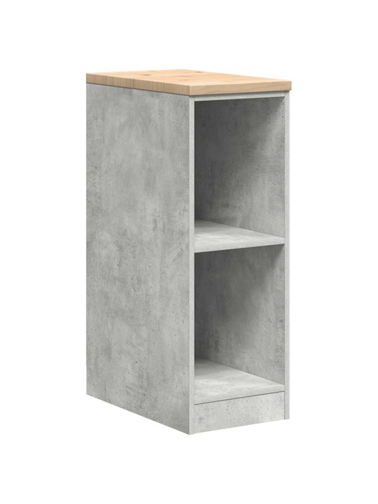 Garážové skříně 2 ks beton grey kompozitní dřevo