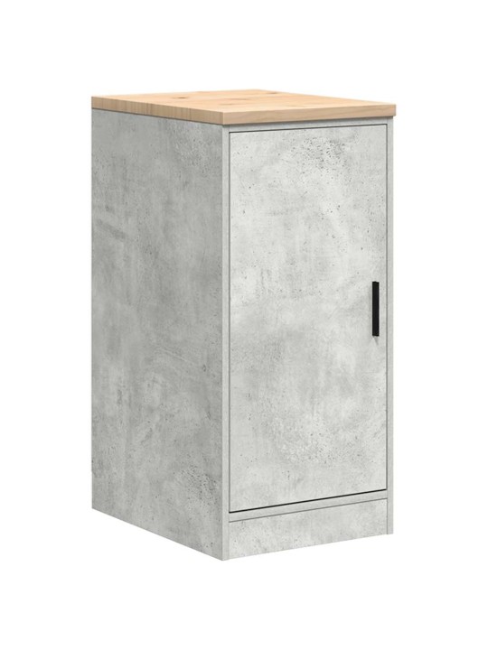 Garážové skříně 2 ks beton grey kompozitní dřevo