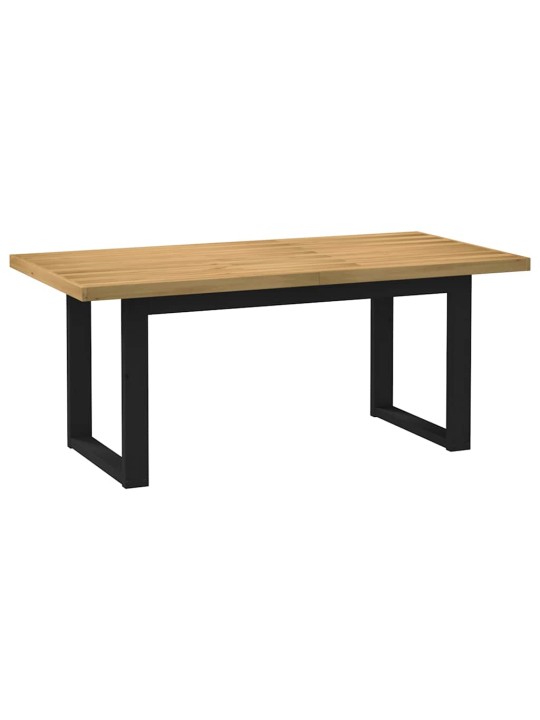 Jídelní stůl noain na nohách ve tvaru u 180x90x75 cm borovice
