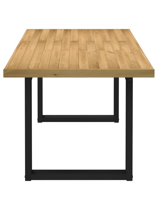 Jídelní stůl noain na nohách ve tvaru u 180x90x75 cm borovice