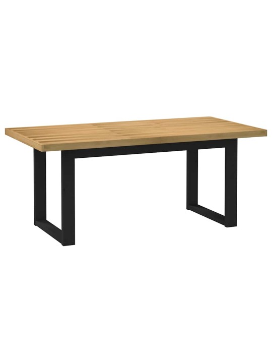 Jídelní stůl noain na nohách ve tvaru u 180x90x75 cm borovice