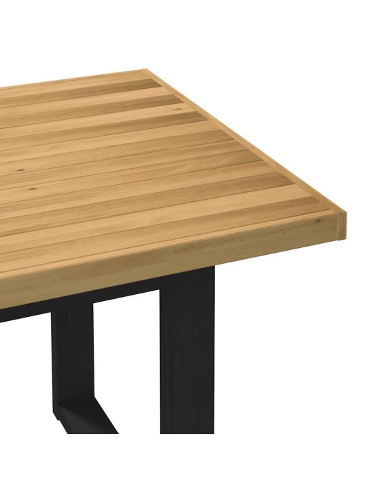 Jídelní stůl noain na nohách ve tvaru u 180x90x75 cm borovice