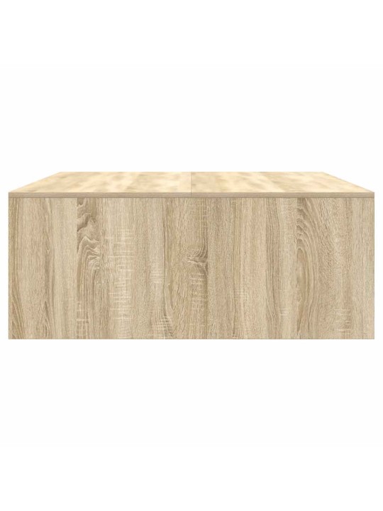 Konferenční stolek se zásuvkami sonoma dub 100x100x40 cm