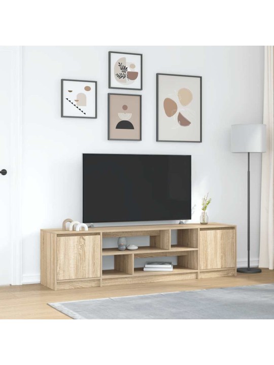 Tv skříňka sonoma dub 188,5x41x50 cm kompozitní dřevo