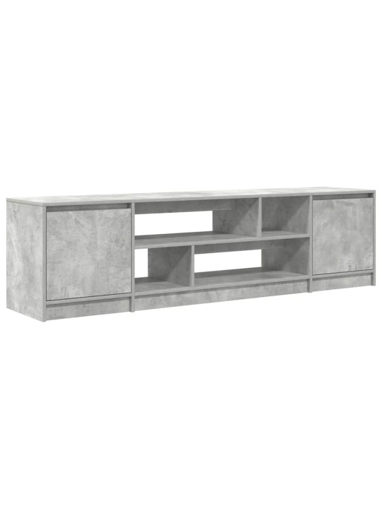 Tv skříňka betonově šedá 188,5x41x50 cm kompozitní dřevo