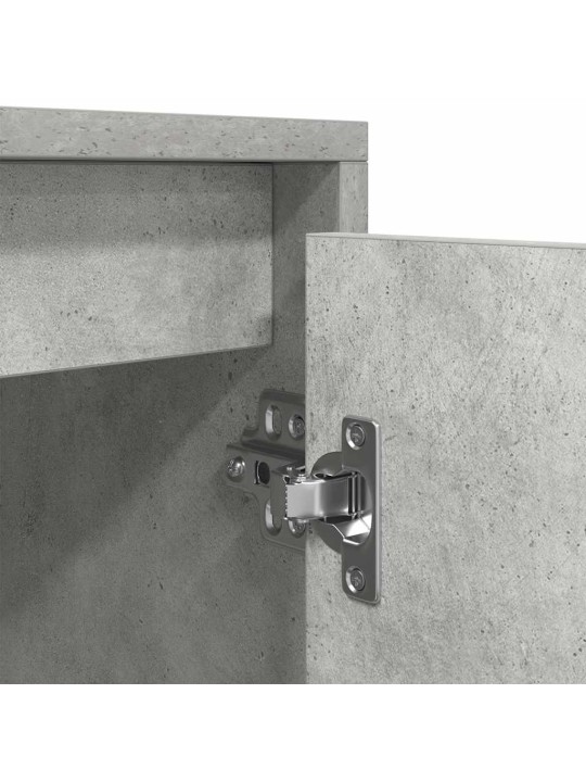 Tv skříňka betonově šedá 188,5x41x50 cm kompozitní dřevo