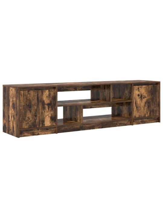 Tv skříňka kouřový dub 188,5x41x50 cm kompozitní dřevo