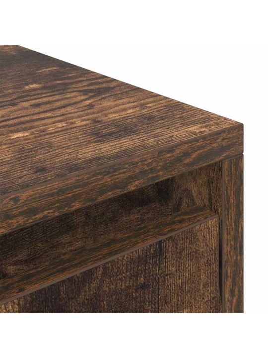 Tv skříňka kouřový dub 188,5x41x50 cm kompozitní dřevo