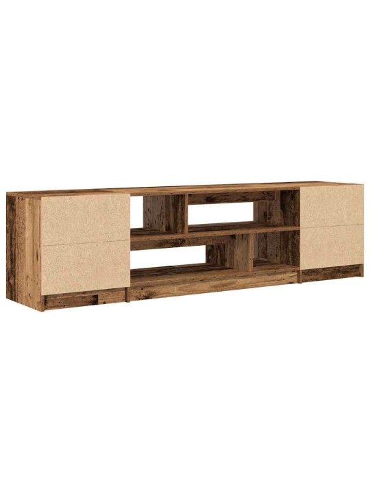Tv skříňka old wood 188,5x41x50 cm kompozitní dřevo