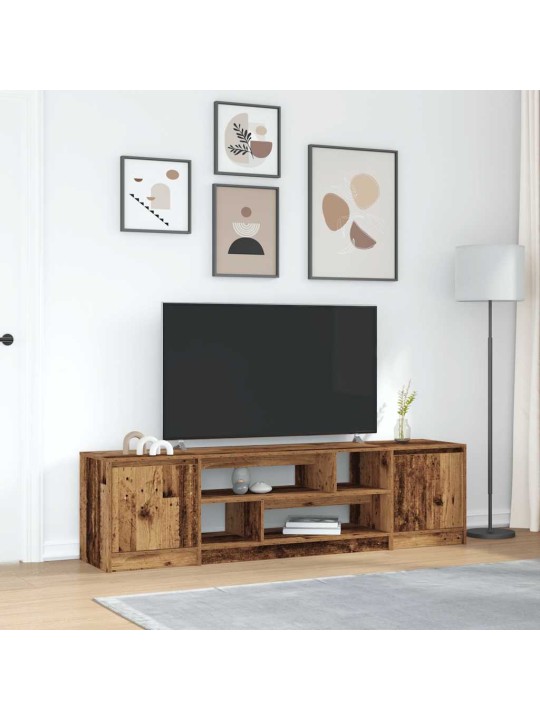 Tv skříňka old wood 188,5x41x50 cm kompozitní dřevo