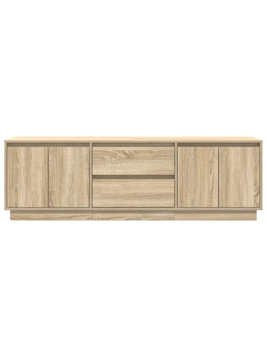 Tv skříňka s led osvětlením dub sonoma 160,5x41x50 cm