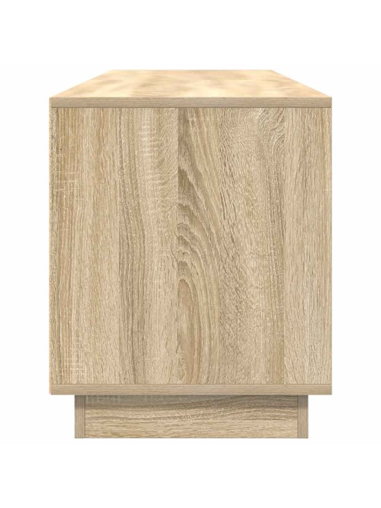 Tv skříňka s led osvětlením dub sonoma 193,5x41x50 cm