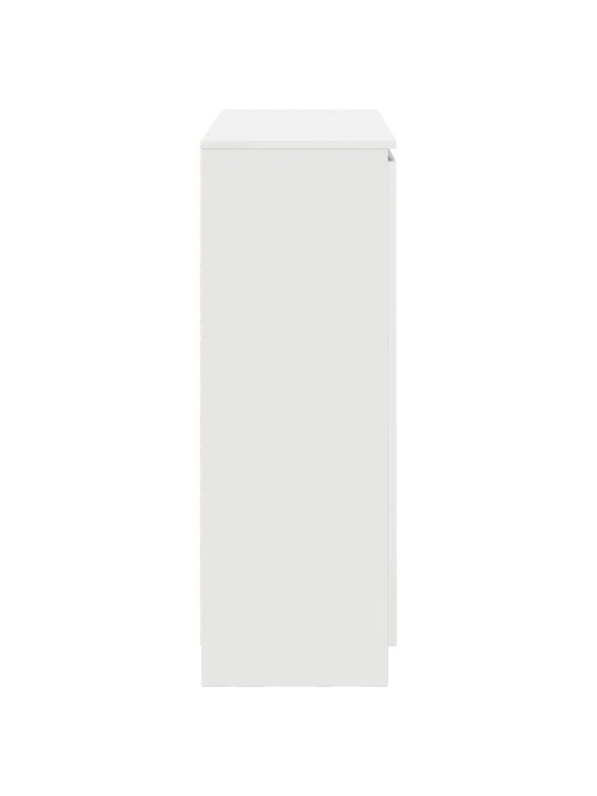 Příborník se zásuvkami bílý 100,5x35x98,5 cm kompozitní dřevo