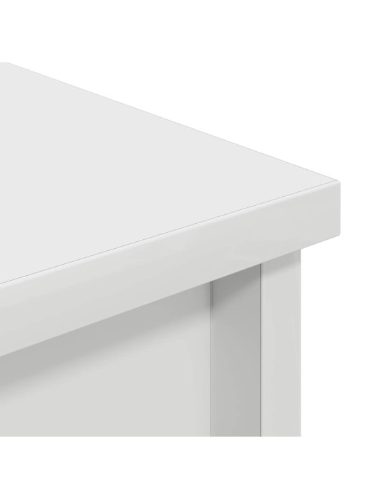 Skříň highboard bílá 70 x 35 x 180 cm kompozitní dřevo