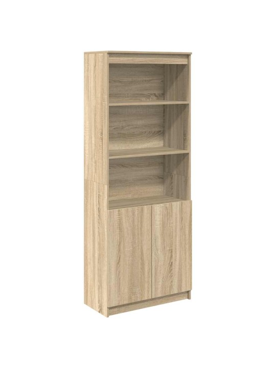 Skříň highboard dub sonoma 70 x 35 x 180 cm kompozitní dřevo