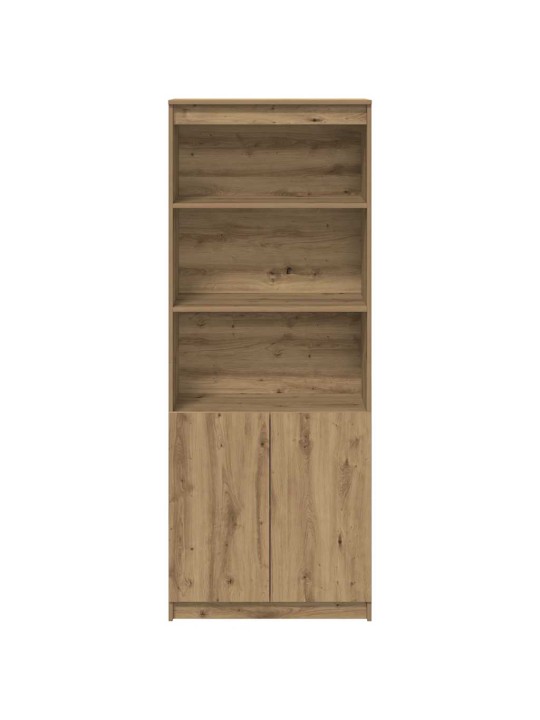 Vysoká deska artisan dub 70x35x180 cm kompozitní dřevo